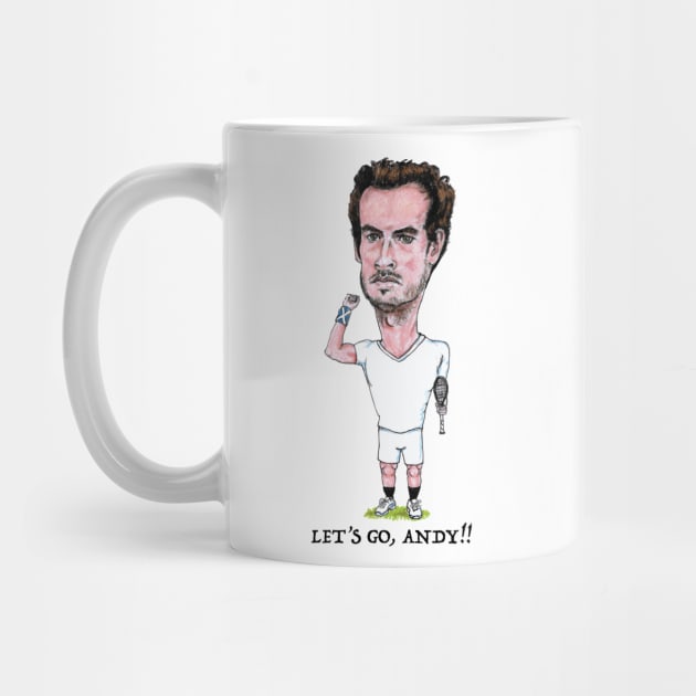 Andy Murray pro tennis player by dizzycat-biz